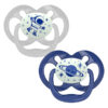 Dr. Browns Set de 2 Chupones de 6-18M ADVANTAGE BRILLA AZUL