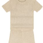 Completo short beage Paci