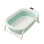 Bañera plegable con termómetro