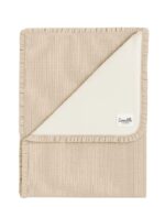 Manta algodón con relleno de felpa