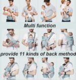 Portabebés multi-posiciones - Aiebao - Imagen 4