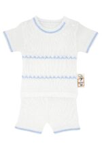 Completo short celeste Paci